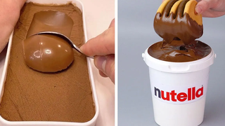 เค้กช็อกโกแลต NUTELLA มีความสร้างสรรค์และอร่อยมาก วิดีโอเค้กช็อคโกแลตที่ดีที่สุด