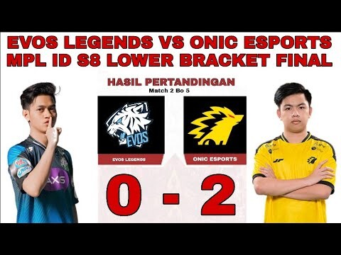 MPL ID S8 Playoffs day 4 EVOS vs ONIC MATCH 2
