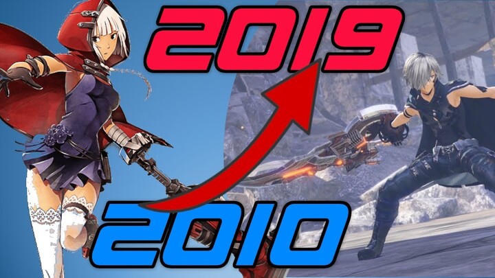 Evolution/History of God Eater Games (2010-2019) [1080p60fps]