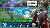 Alpha Revamp 2021 Gameplay - Mobile Legends Bang Bang