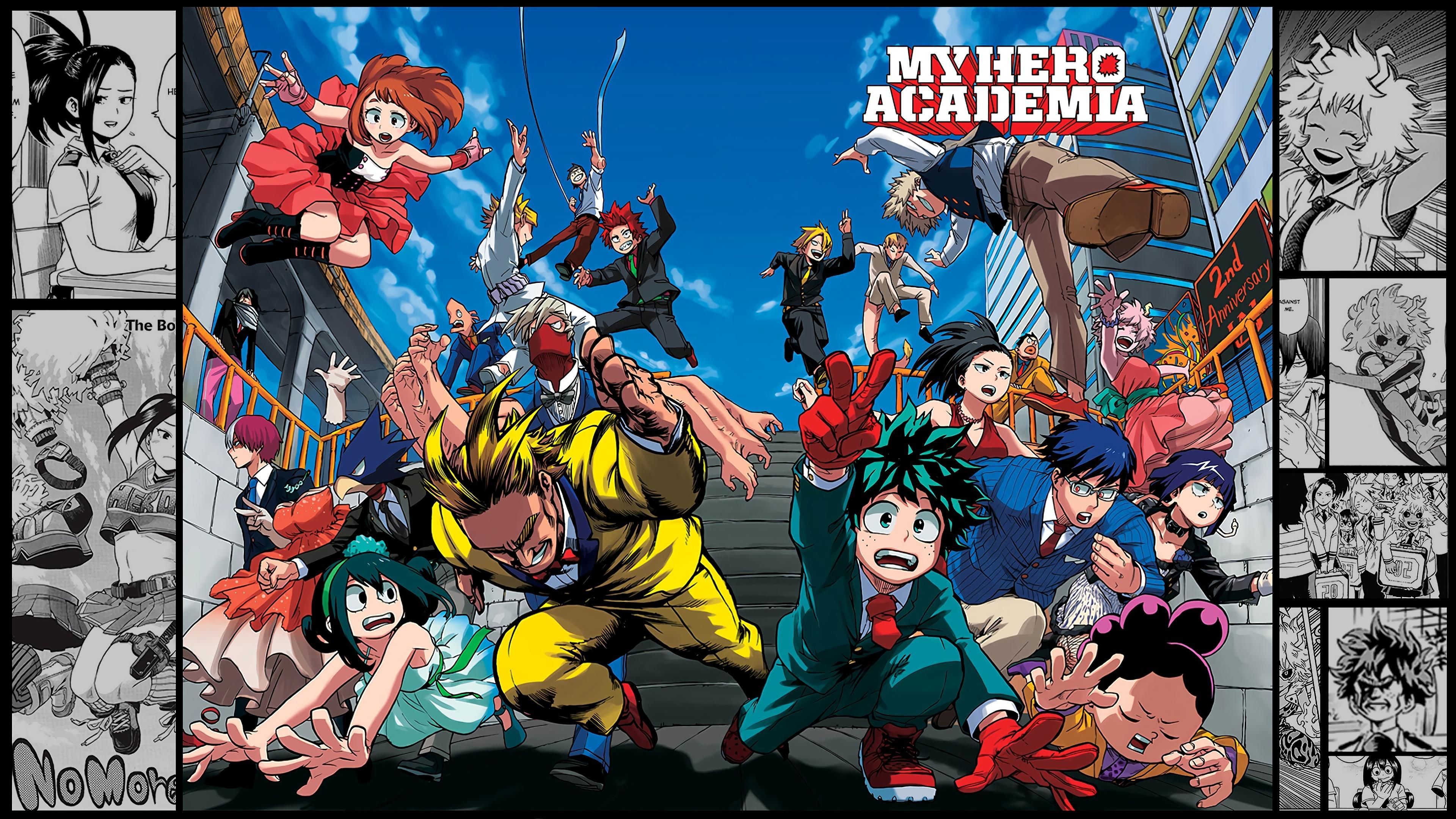 My hero academia Saison 1 2 3 4 5 6 vf