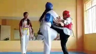 taekwondo sparing