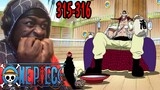 SHANKS AND WHITE BEARD MEET UP!!! | One Piece Episodes 315-316 REACTION!!!