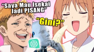 PISANG Masuk Isekai? Apakah AI Bisa Buat Cerita Seperti Itu