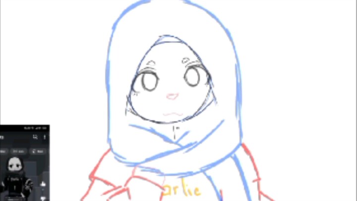 Gambar anime hijab lucu