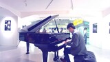 [Piano Performance] Performing Spirited Away's theme song "That Summer" at a Shinkansen station in Japan