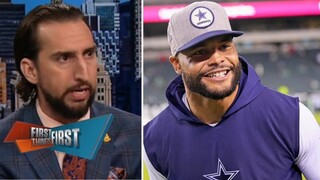 FIRST THINGS FIRST | Cowboys are putting pressure Dak in his return on Week 7 vs Lions - Nick Wright