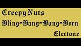 アニメ『マッシュル-MASHLE-神覚者候補選抜試験編』オープニングテーマ　Bling-Bang-Bang-Born　Creepy Nuts　エレクトーン