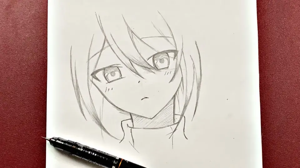 Pin on   beautiful anime girl drawing HD phone wallpaper  Pxfuel