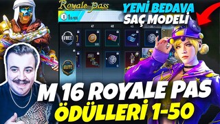 M16 ROYALE PASS ÖDÜLLERİ EN İYİ SİLAH DESENLERİ VEREN ROYALE PASS PUBG Mobile