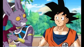 Beerus can't stand Goku