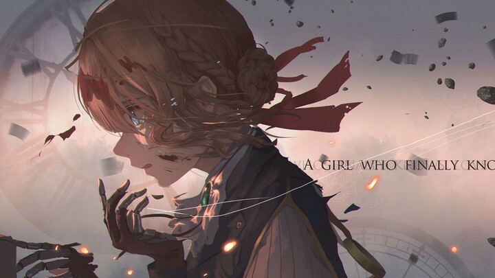 [Violet Evergarden] Với khuôn mặt xinh đẹp nhất và khả năng chiến đấu khốc liệt nhất, Violet một tay