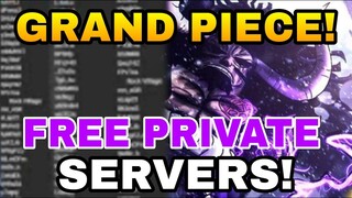 Grand Piece Online (FREE 1000+ VIP SERVERS) IN DESCRIPTION ROBLOX 2020!