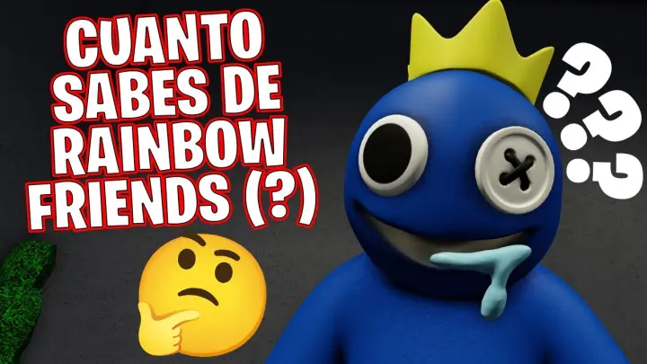 RETO que TANTO (Conoces!?) 🤔 Rainbow Friends ROBLOX