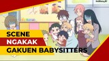NGAKAK Brutal!🤣 Scene di Anime Gakuen Babysitters