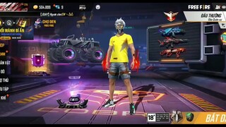 Free Fire _ Vòng Quay May Mắn Vàng Mới Trong Phiên Bản OB27,Trải Nghiệm Sớm Shop