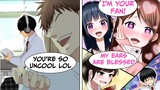 My Sister Streamed My Voice And All The Hot Girls In School Became My Fans (RomCom Manga Dub)