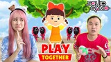 Chị Vê Chơi Squid Game Cùng Anh Đức Trong Play Together | Trò Chơi Con Mực | Vê Vê Official