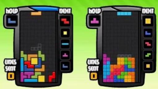 Tetris Battle T spin 150 lines sent - Bilibili
