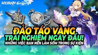 Đảo Táo Vàng 2.8 | Trải Nghiệm Ngày Đầu! Lý Do Chỉ Có 14 Ốc Biển Ảo Cảnh &  3 Vật Phẩm Quan Trọng