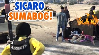 BILLIONAIRE GANG HINABOL NG SICARO sa GTA 5 | Billionaire City RP