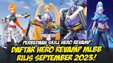 DAFTAR HERO REVAMP MOBILE LEGENDS 2023❗TANGGAL RILIS HERO REVAMP TERBARU❗PERBEDAAN SKILL HERO REVAMP