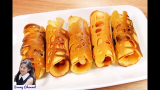 ขนมโตเกียว : Mini Pancake Rolls l Sunny Thai Food