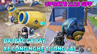 Trải Nghiệm Chế Độ Event Mới - Sân Bay Vũ Trụ, Xe Hình Tròn... | Update 1.19 PUBG Mobile China.