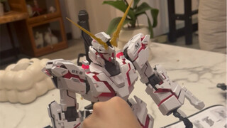 Bandai PG Unicorn's first armor explosion record