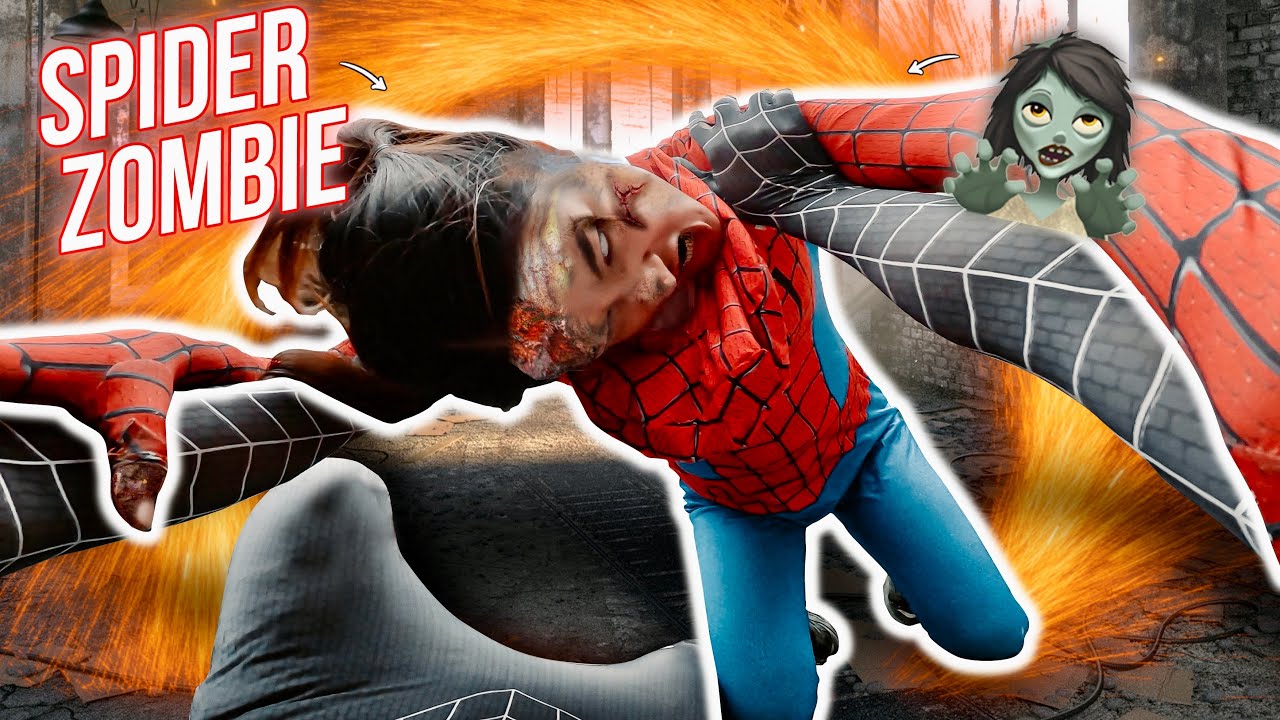 ESCAPING CRAZY SPIDER-MAN ZOMBIE (Epic Parkour POV Chase) | HOMIC - Bilibili