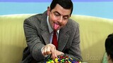 Mr. Bean's candy trick