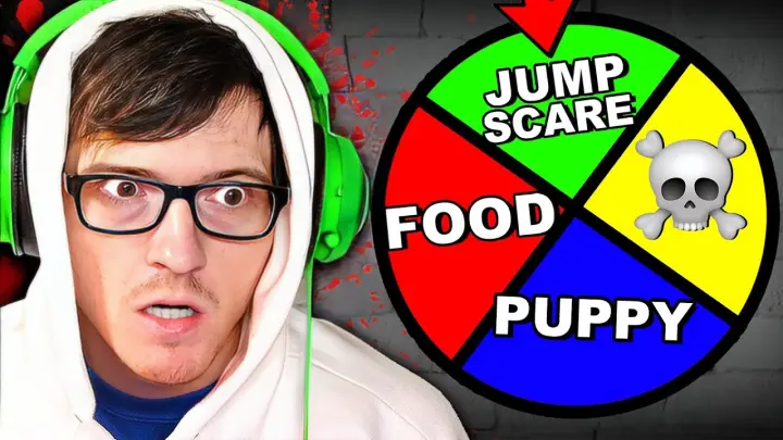 spin the wheel the HORROR game...