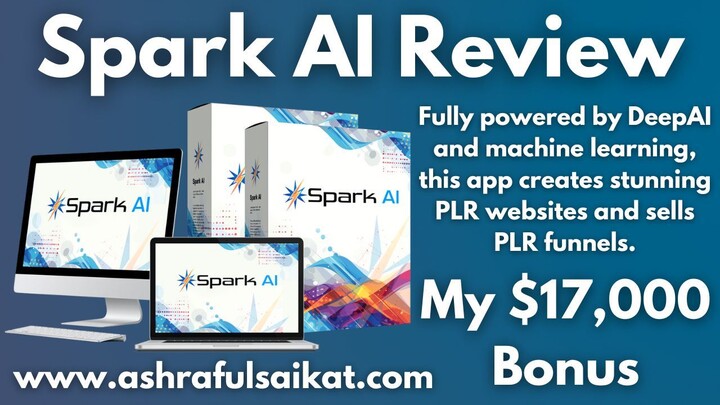 Spark AI Review - Creates Mind-Blowing PLR Websites (By Art Flair)