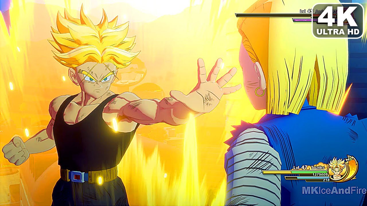 Novas imagens de Dragon Ball Z: Kakarot trazem Gohan, Trunks e Androide 18