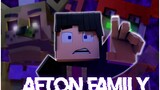 [Transfangames07 | Cetak ulang resmi] "The Afton Family" | Animasi FNAF Minecraft (lagu dari @APAngr