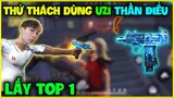 FREE FIRE | Thử Thách Dùng "UZI Thần Điểu" Lấy Top, Đức Mõm Gặp Thanh Niên Mới Ra Tù Cực Hài !!!