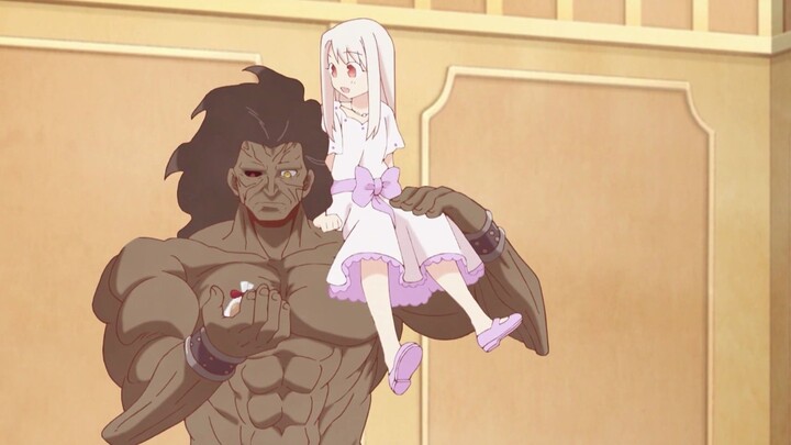 Illya wishes Berserker a Merry Christmas