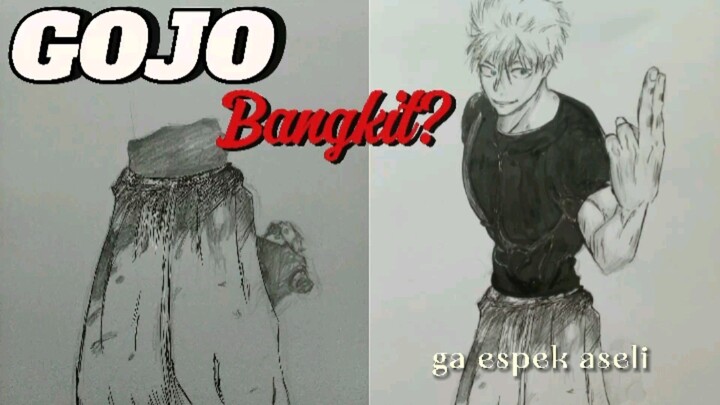 [DRAWING] memasang kembali badan gojo