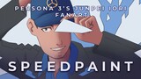 Speedpaint | Persona 3's Junpei Iori fanart - Broken Into The Pieces