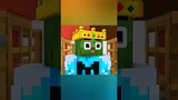 Monster school: Zombie king fall in love with robot girl #minecraft #animation