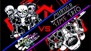 【undertale动画】VOID TIME TRIO VS MURDER TIME TRIO:RAIN OF VOID [PHASE 1]