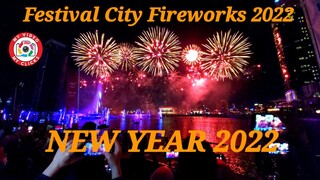 New Year Fireworks 2022 | New Year Fireworks Festival City | Happy New Year 2022 Dubai  #fireworks