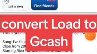 HOW TO CONVERT LOAD TO GCASH 2025