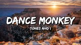 Dance Monkey - Tones And I (lyrics)(MIX). #songulbaytekin