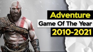 Best Adventure Game Of The Year 2010-2021