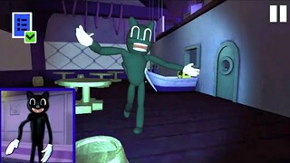 Kucing Bar Bar Di Krusty Krab - Scary Cartoon Cat At An Scp Gameplay