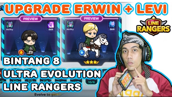 Memperkuat Hero Erwin dan Levi di Line Rangers feat Shingeki No Kyojin #3