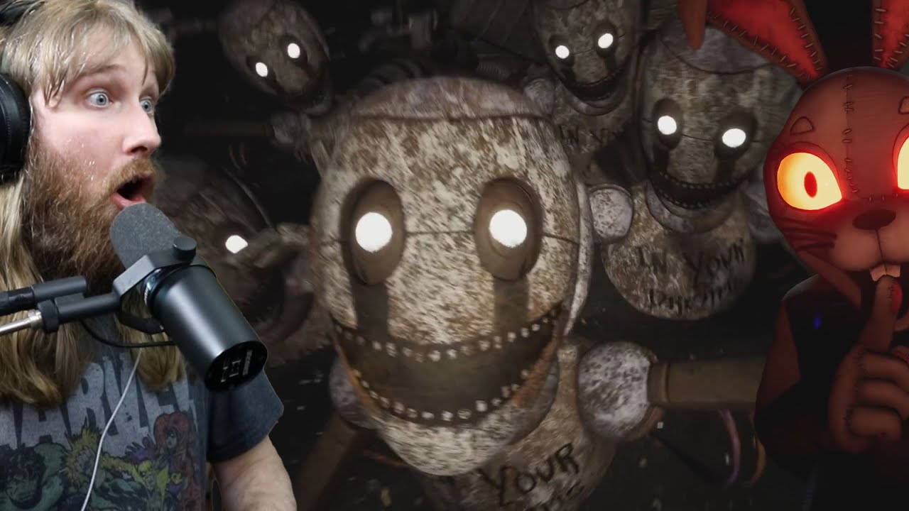 SFM FNAF] FNAF 4 Trailer - Nightmare Animatronics React! - video