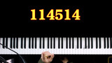 Main Piano dengan Angka Misterius "114514"