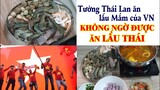 Ẩm Thực #14 - Nấu nồi lẩu Thái ăn mừng tiễn Thái Lan về nước - Ánh Vlog